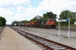 A492 heads for the tunnel and the yard in Sarnia